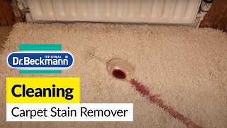 Dr Beckmann Carpet Stain Remover With Brush amp Oxi Action [upl. by Abbotsun]