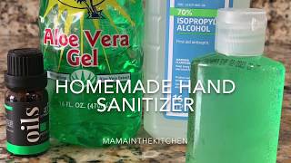 4 Easy Homemade Hand Sanitizer Recipes [upl. by Sissie]