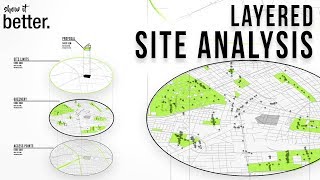 Layered Axonometric Map in Photoshop [upl. by Notlef113]