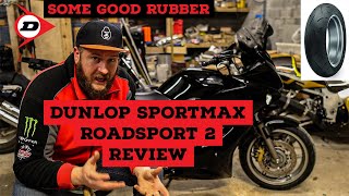 Dunlop Sportmax Roadsport 2 Review  Honda CBF1000 [upl. by Hsuk252]