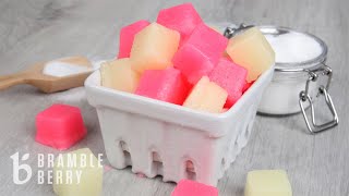 How To Make Sugar Scrub Cubes  Easy DIY Exfoliating Soap  BrambleBerrycom [upl. by Yzus]