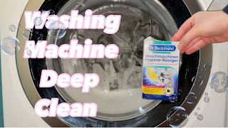 Washing Machine Deep Clean  How to clean your washing machine  Cleaning Motivation [upl. by Zampardi]