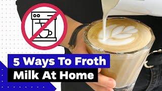 How To Froth Milk At Home Best Milk Frothers Review [upl. by Naol]