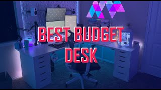 the ULTIMATE budget desk [upl. by Rosaleen]