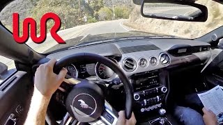 2015 Ford Mustang GT Performance Pack  WR TV POV Test Drive [upl. by Dnaletak]