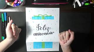 Como fazer um cartão de aniversário SUPER LEGAL [upl. by Ahtaela69]