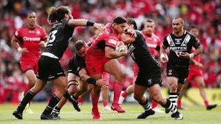 Kiwis Vs Mate Maa Tonga  RLWC 2017 Highlights [upl. by Tiram]