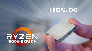 Overclocking Guide for Ryzen 5000 Series with 18 Improvement [upl. by Ybrik257]