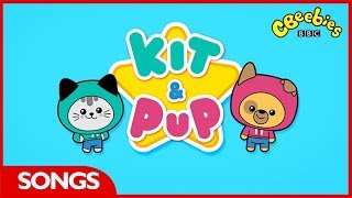 CBeebies  Kit amp Pup  Opening Theme Tune [upl. by Meibers418]