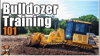 How to Operate a Bulldozer ep 061 [upl. by Nosnah]