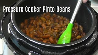 Pressure Cooker Pinto Beans  No Soak Quick Cook Beans  Cosori 2 Quart Electric Pressure Cooker [upl. by Naginarb]