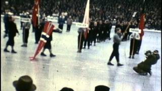 Opening Ceremonies of the 1952 Winter Olympics Oslo Norway [upl. by Leahplar]