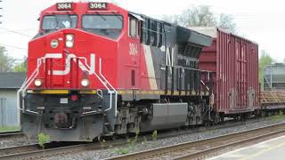 CN train goes into Emergency at Brockville station [upl. by Paz]