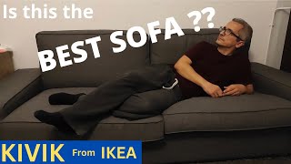 IKEA KIVIK sofa Assemble Guide and Review [upl. by Zeke864]