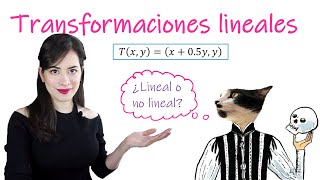 TRANSFORMACIONES LINEALES  ÁLGEBRA LINEAL [upl. by Balough]