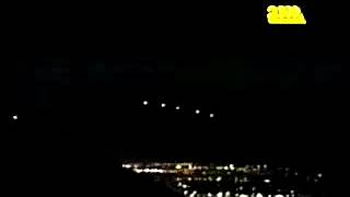 UFO Phoenix Lights  Original Footage Cleaned Up [upl. by Helfant]