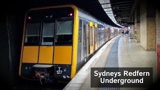 Sydney Trains Vlog 1527 Sydney’s Redfern Underground [upl. by Faulkner159]