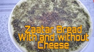 zaatar breadarabic recipe HOW TO MAKE ZAATAR BREAD ARABIC RECIPE [upl. by Summer]