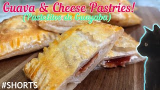 Pastelitos de Guayaba  Guava amp Cheese Pastries From Cuba  Shorts [upl. by Norford]