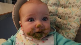 BABY vs GREEN BEANS [upl. by Grider]