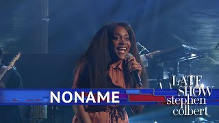 Noname Performs A ThreeSong Medley From Her Album Room 25 [upl. by Nilyak]