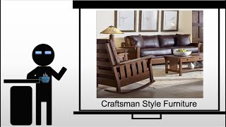 Craftsman Style Furniture [upl. by Ced]