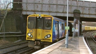 Half an Hour at 216  Birkenhead North Station 1022017  Class 507 508 terminus [upl. by Starla]