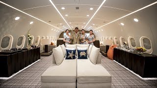 Inside The Worlds Only Private Boeing 787 Dreamliner [upl. by Culliton243]