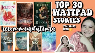 TOP 30 BEST WATTPAD STORY TAGALOGthat you must read😍Heyitsminasan [upl. by Bred]