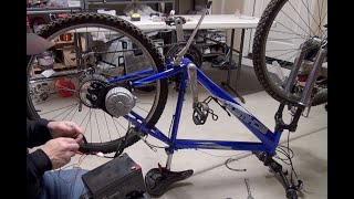 Powerful Electric Bike Conversion Part I EBike Conversion Kit Installation [upl. by Birmingham141]