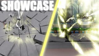 NEW VIGILANTE DEKU FULL SHOWCASE  Roblox Heroes Battlegrounds [upl. by Remo]