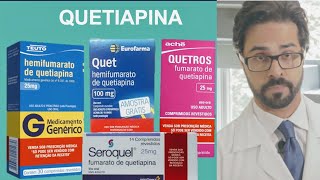 Tudo sobre a Quetiapina Quet Quetros Seroquel  Vantagens Riscos e Efeitos Colaterais [upl. by Pani]