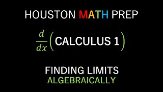 Evaluating Limits Algebraically Calculus 1 [upl. by Rozek]