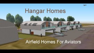 Hangar Homes  Airfield Homes With Hangars For Aviators Creating Airfield Communities [upl. by Aivil]