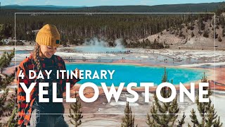 Yellowstone National Park 4day Itinerary [upl. by Mathur]