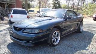 1995 Ford Mustang GT 50 Convertible Start Up Exhaust and In Depth Tour [upl. by Akemot]