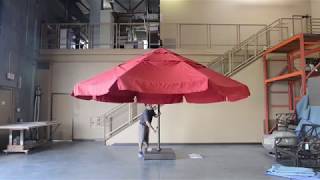 How to Assemble Cantilever Umbrella Base amp Canopy [upl. by Clerissa]