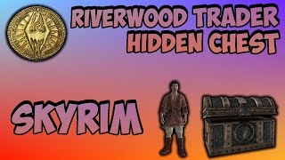 How to Get to the Riverwood Trader Chest in Skyrim Very Valuable [upl. by Donnamarie464]