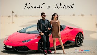 DUBAI PREWEDDING 4K 2023  KOMAL amp NITESH  STUDIO KELLY PHOTOGRAPHY [upl. by Gunnar]