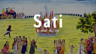 Sati Burnt AliveShort Documentary  National Discovery Channel [upl. by Perni231]