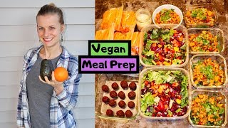 Nutritarian MEAL PREP for the Week [upl. by Neehar]