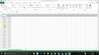 How to make a FTIR spectra in excel from a CSV file [upl. by Schuyler]