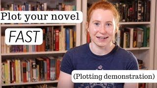 How to Plot Your Novel FAST  Writing Advice [upl. by Dobb]