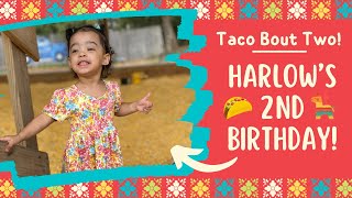 Harlow’s 2nd Birthday Fiesta 🪅 🌮 [upl. by Belinda]