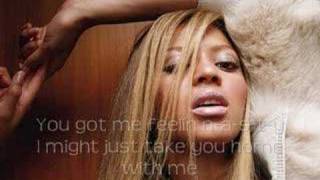 Beyonce  Naughty Girl With Lyrics [upl. by Kerrin]