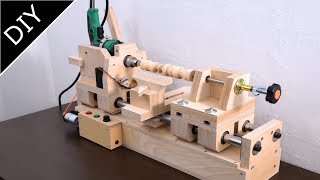 Making of Wood lathe  6in1 drill press Part3 [upl. by Welker]