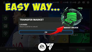 How To Unlock Market Quickly in FC Mobile [upl. by Nivel]