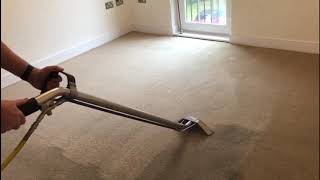 EMV Professional Carpet Cleaning Machines  On Site Extraction Demo  1 Wand Pass [upl. by Nobile]