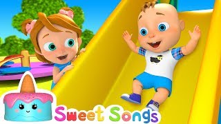 Outdoor Playground Song  Nursery Rhymes amp Children Songs [upl. by Amsirak963]