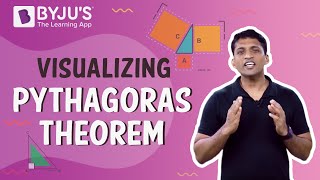 Visualizing Pythagoras Theorem  Learn with BYJUS [upl. by Anitsugua]